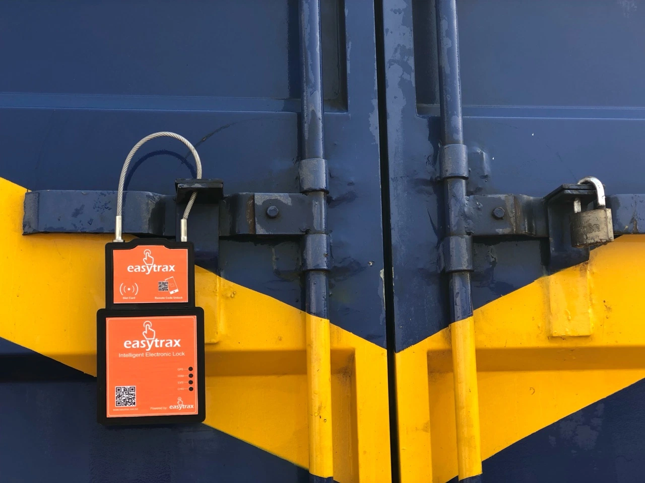 GPS Lock Locking System for Bonded Area Container Tracking and Management