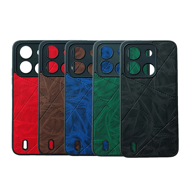 Funda de cuero TPU para Tecno Camon 20 Spark 10 Pop7