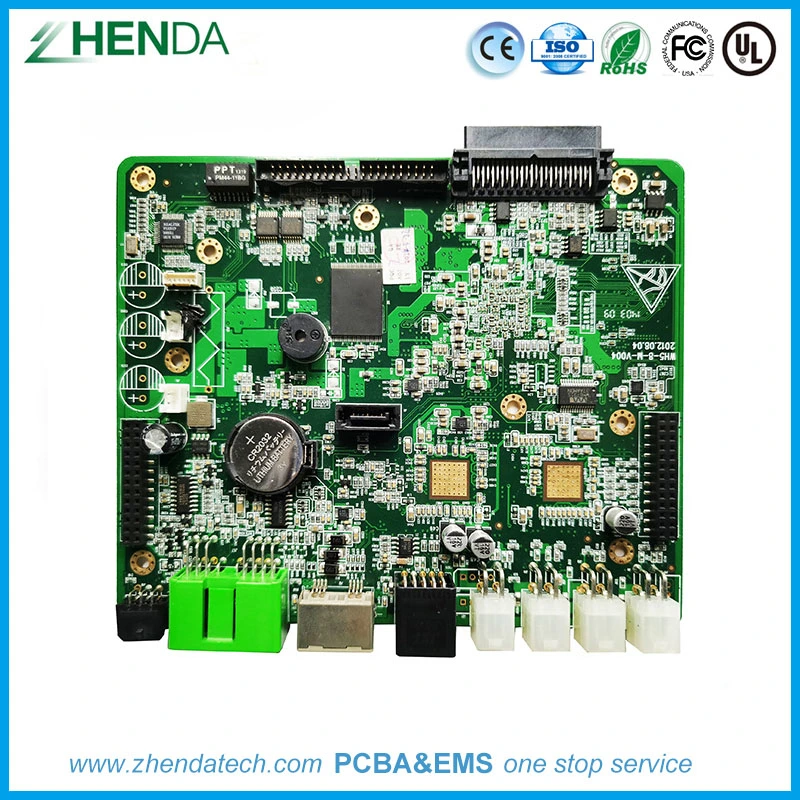 PCBA SMT &amp; DIP Hochpräzise Leiterbahnen Multilayer-Motherboard für Medizin/Industrie