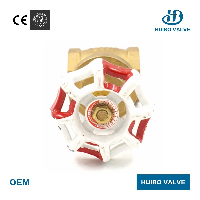 1/2''-2''inch Iron/Aluminum Handle Brass Gate Water Valve for Water