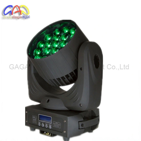 19X12W LED de Osram Zoom cabezal movible de haz de luz