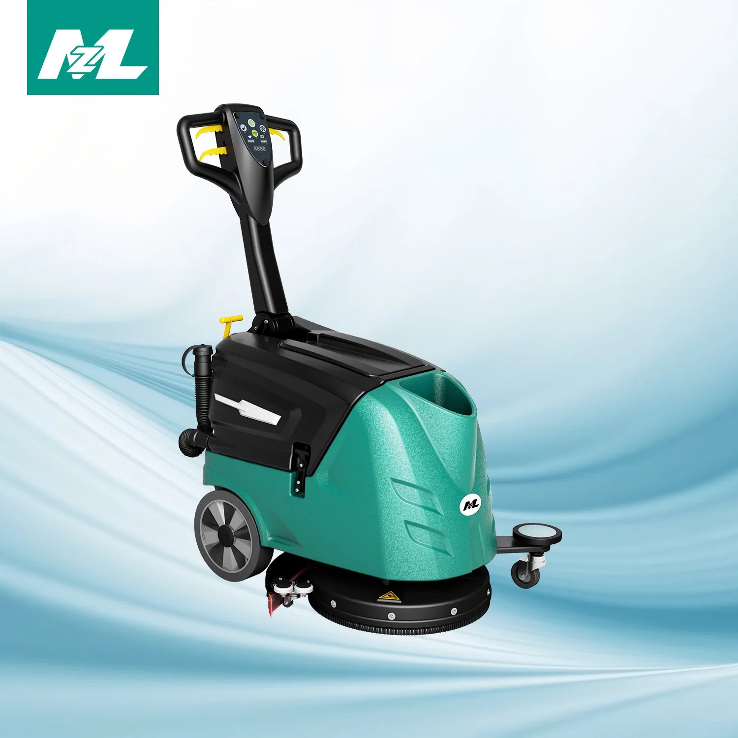 Flexible Floor Scrubber Small Pressure Washer 23kg Automatic Control of Water Flow