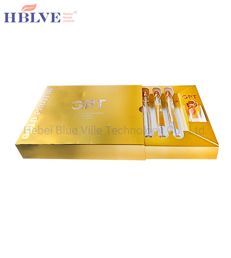 Hot Sale Facial Thread Lift Gold Protein Peptide Line Carving Facial Essence