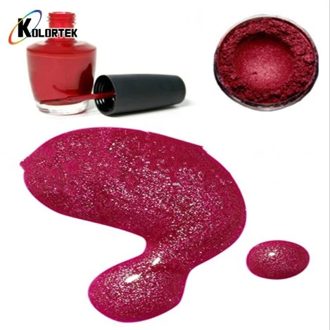 Pearlescent Pigments for Nail Polish, Cosmetic Mica Powder Manufacturer