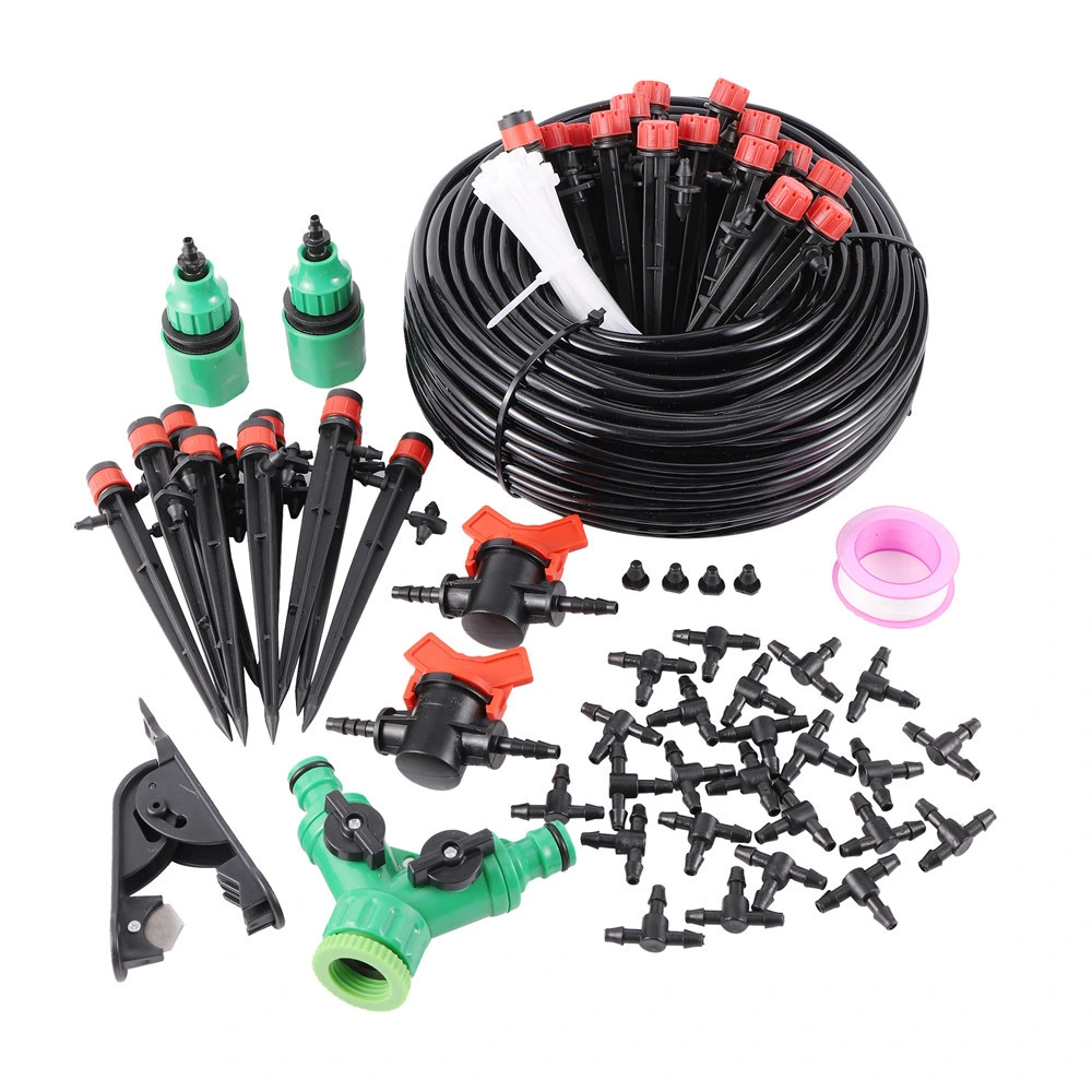 Adjustable Garden Watering System 10 15 20 25m Self Automatic Drip Irrigation Kit for Farms