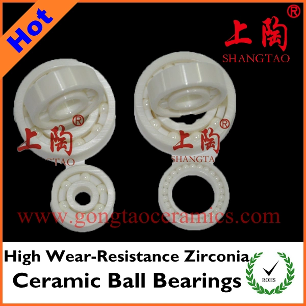 High Corrosion Resistant Zirconia Ceramic Bearings