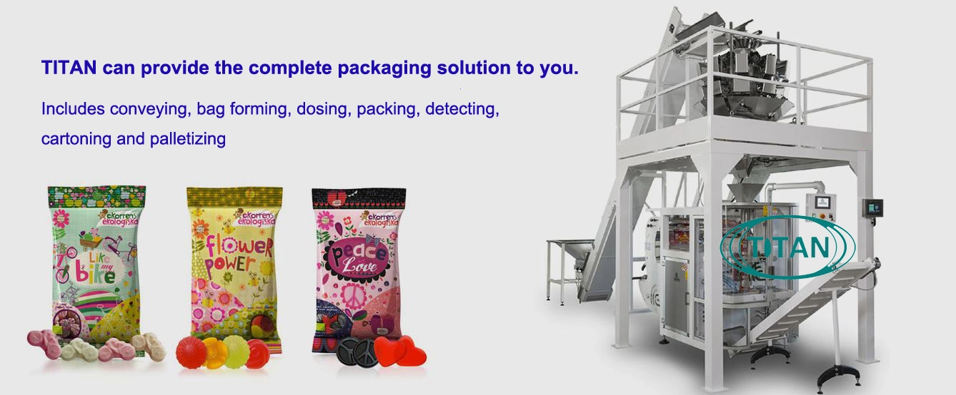 Factory Supply Vertical Granule Packing Packaging Machine Beans Pine Nuts Candies, Pet Foods