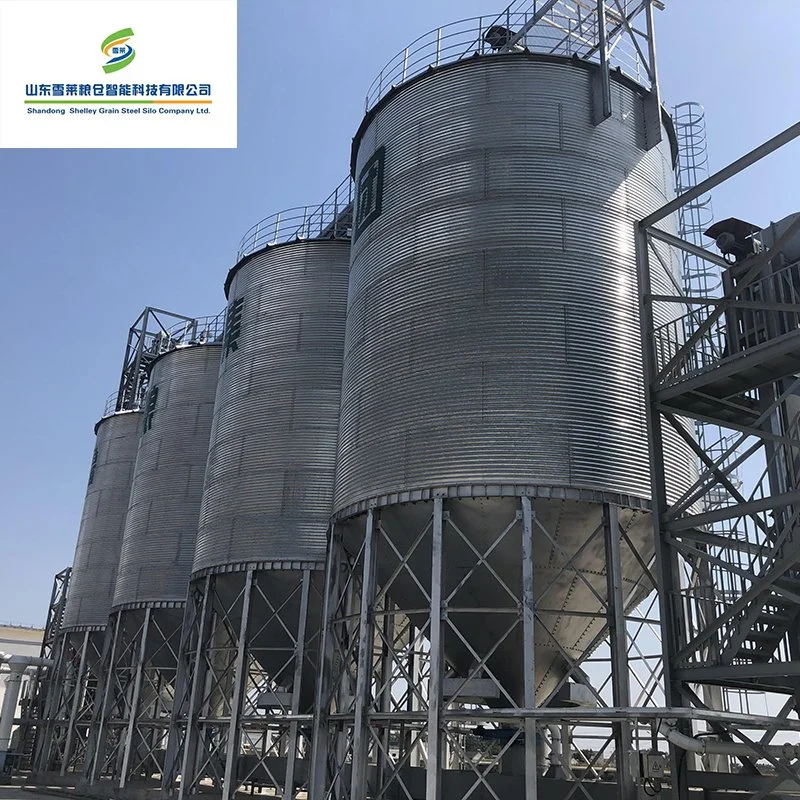 China Manufacture Galvanized Steel Farm Used Corrugated Grain Silo