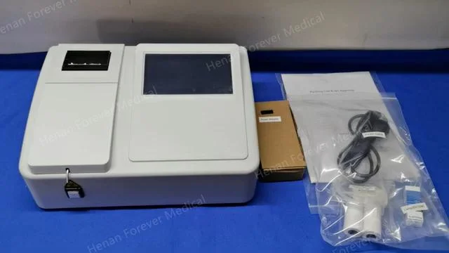 Touch Screen Semi-Automatic Blood Biochemical Chemistry Analyzer