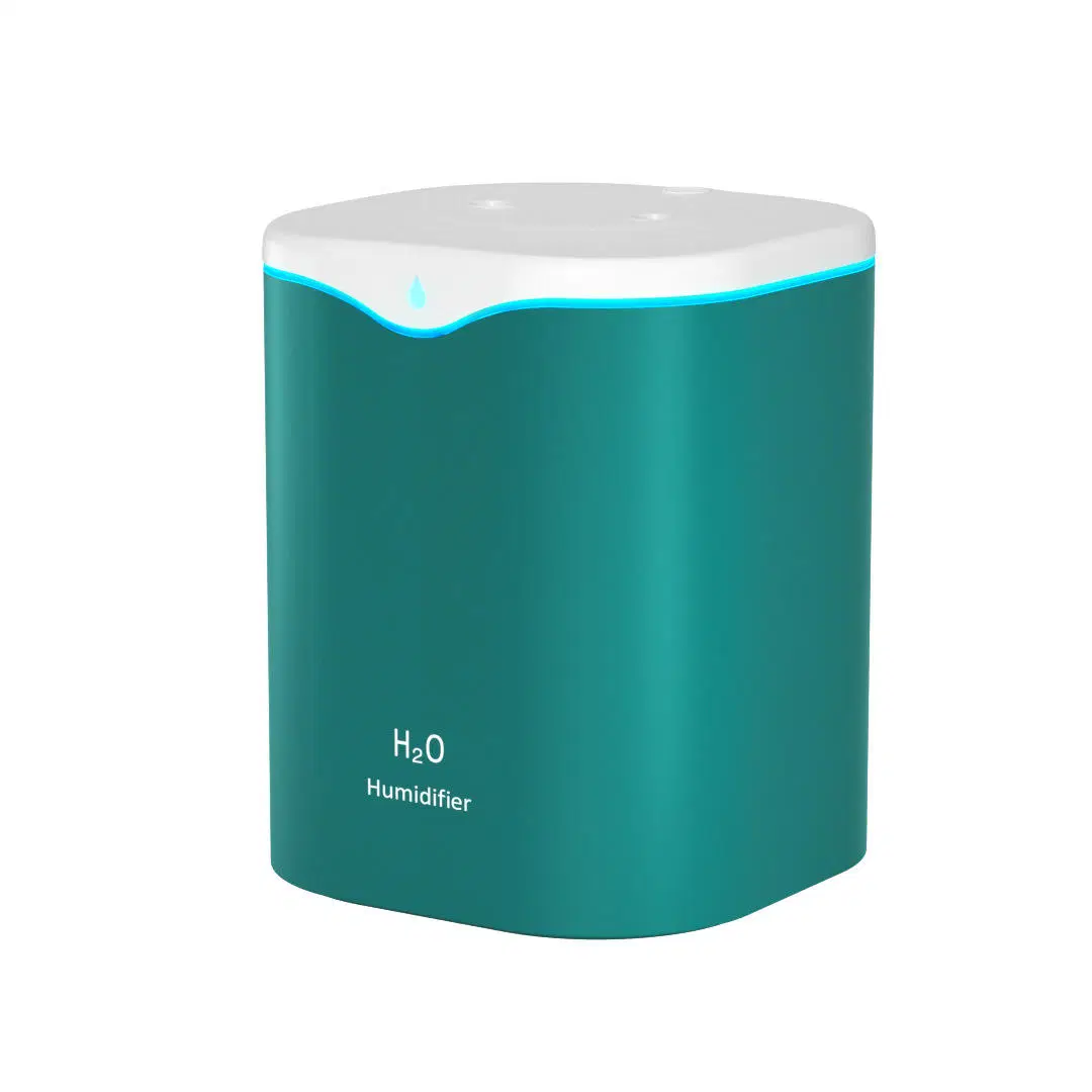 Bureau à domicile H20 Brume Humidificateur ultrasonique de refroidir l'air de l'Aromathérapie diffuseur diffuseur de parfum USB électrique Huile Essentielle de goutte d'eau de l'humidificateur avec LED