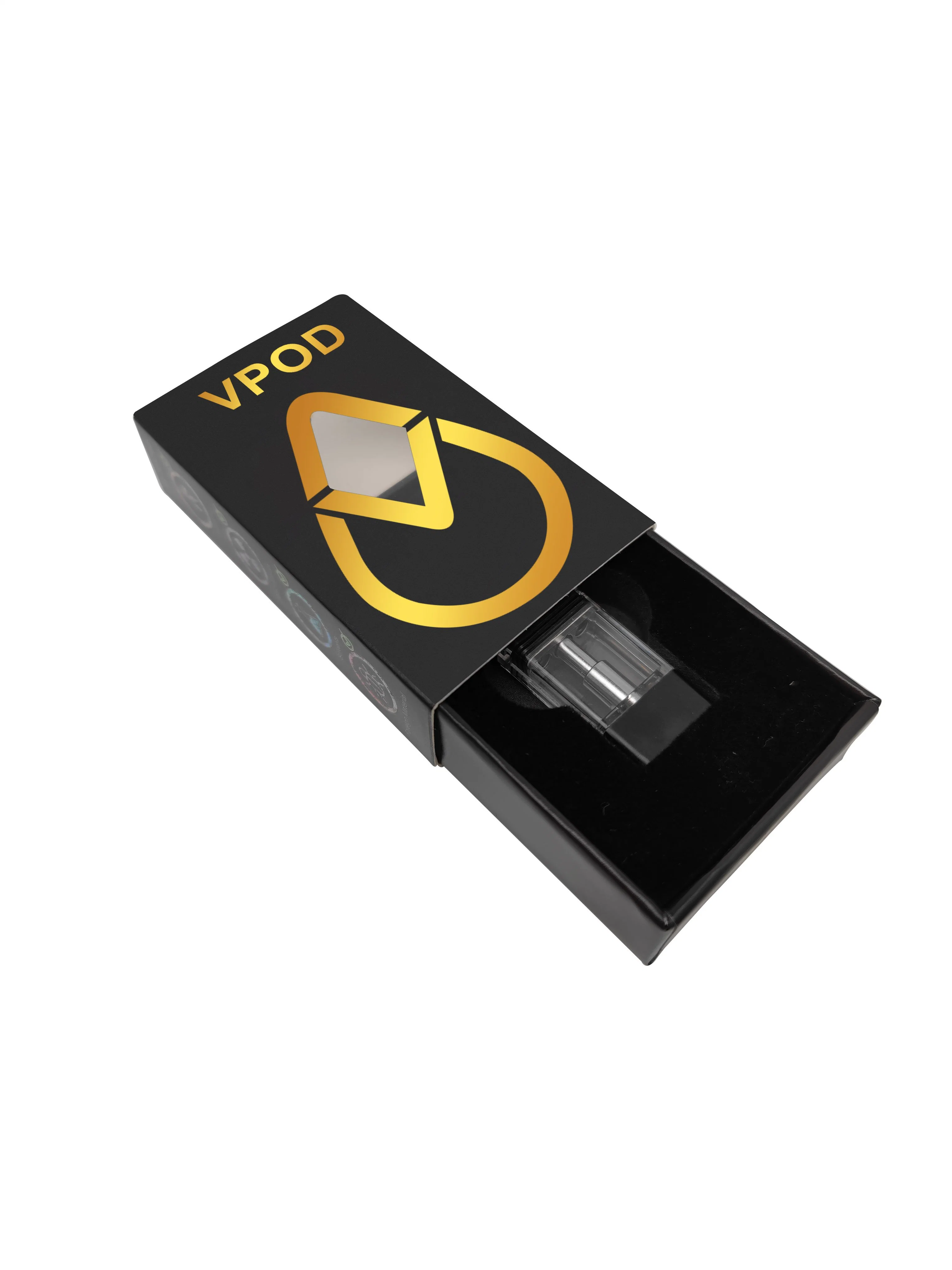 Пользовательские Makeon одноразовые электронные сигареты подъемом Pod тележки Vfire Pod нанесите на окно Bag роскошь Vpod картона подарочная упаковка OEM бренда дизайн упаковки