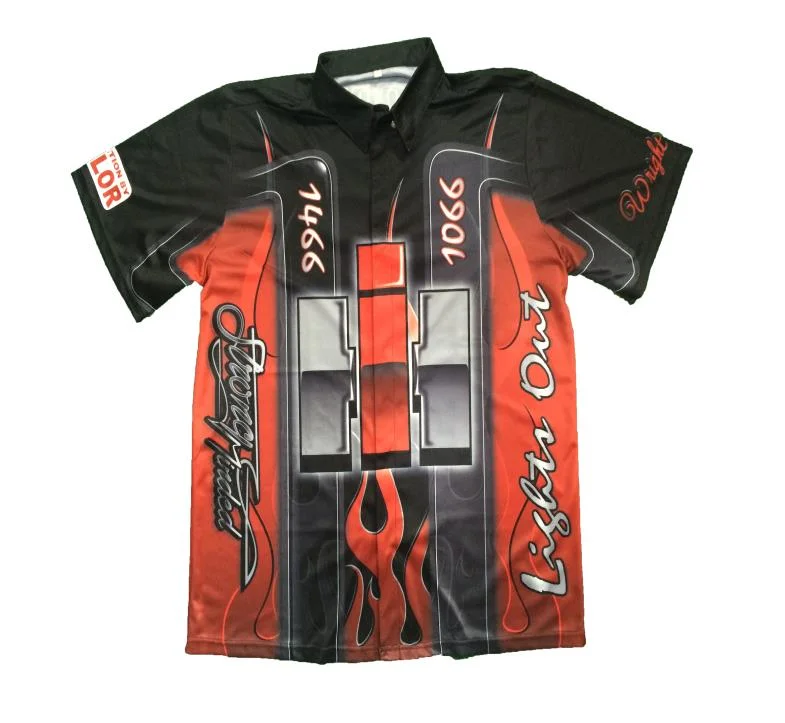 Maillot de course personnalisée Racing Moto Racing Vêtements maillot de course d'usure des chemises Racing