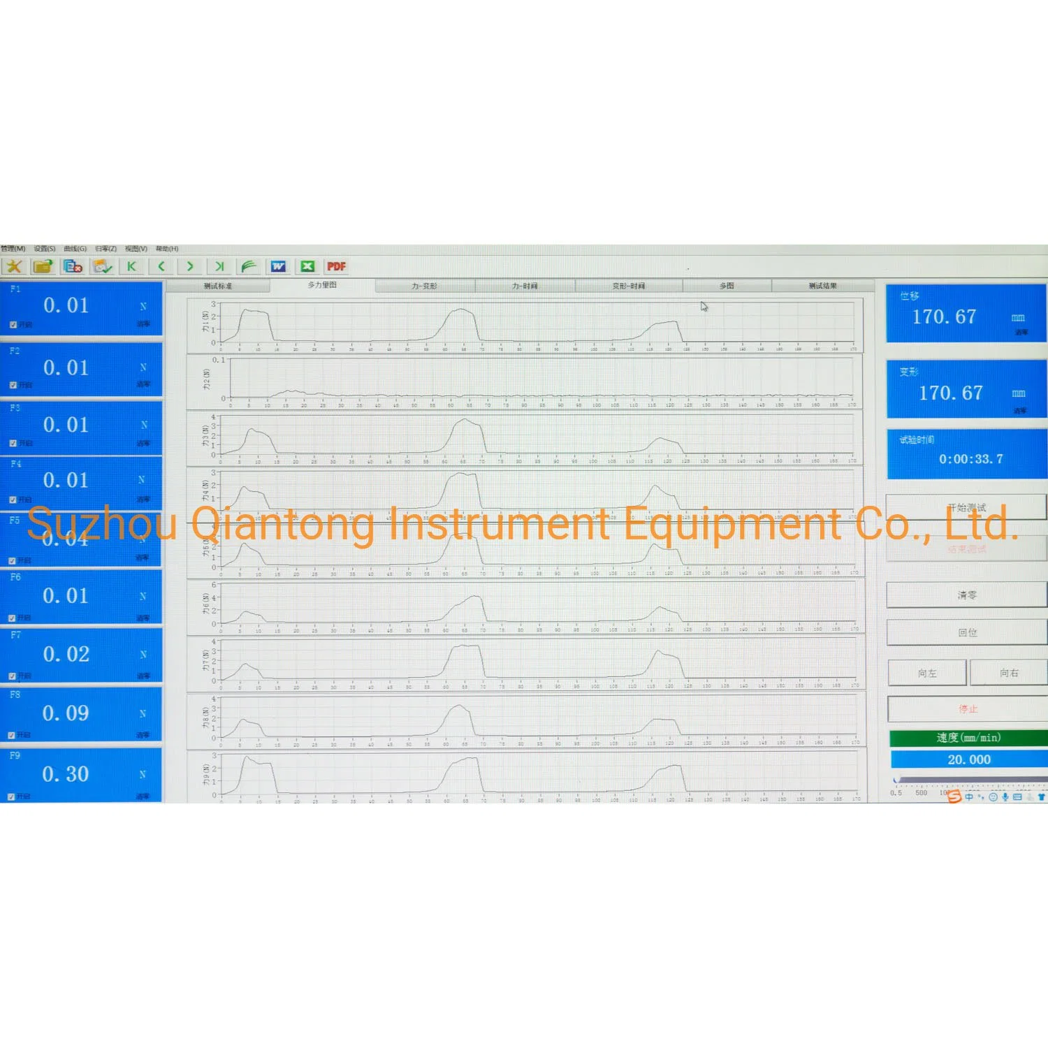 Multichannel Battery of Soalr Cell Peeling Strength Tester