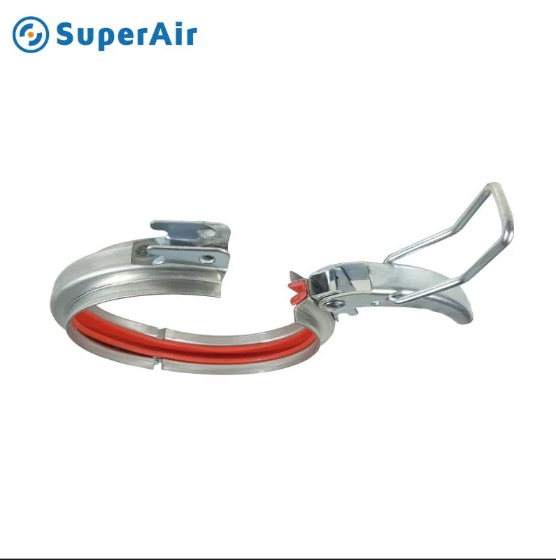 Ventilation Duct Pipe Fittings Rapid Lock Pull Rings Pipe Connectors