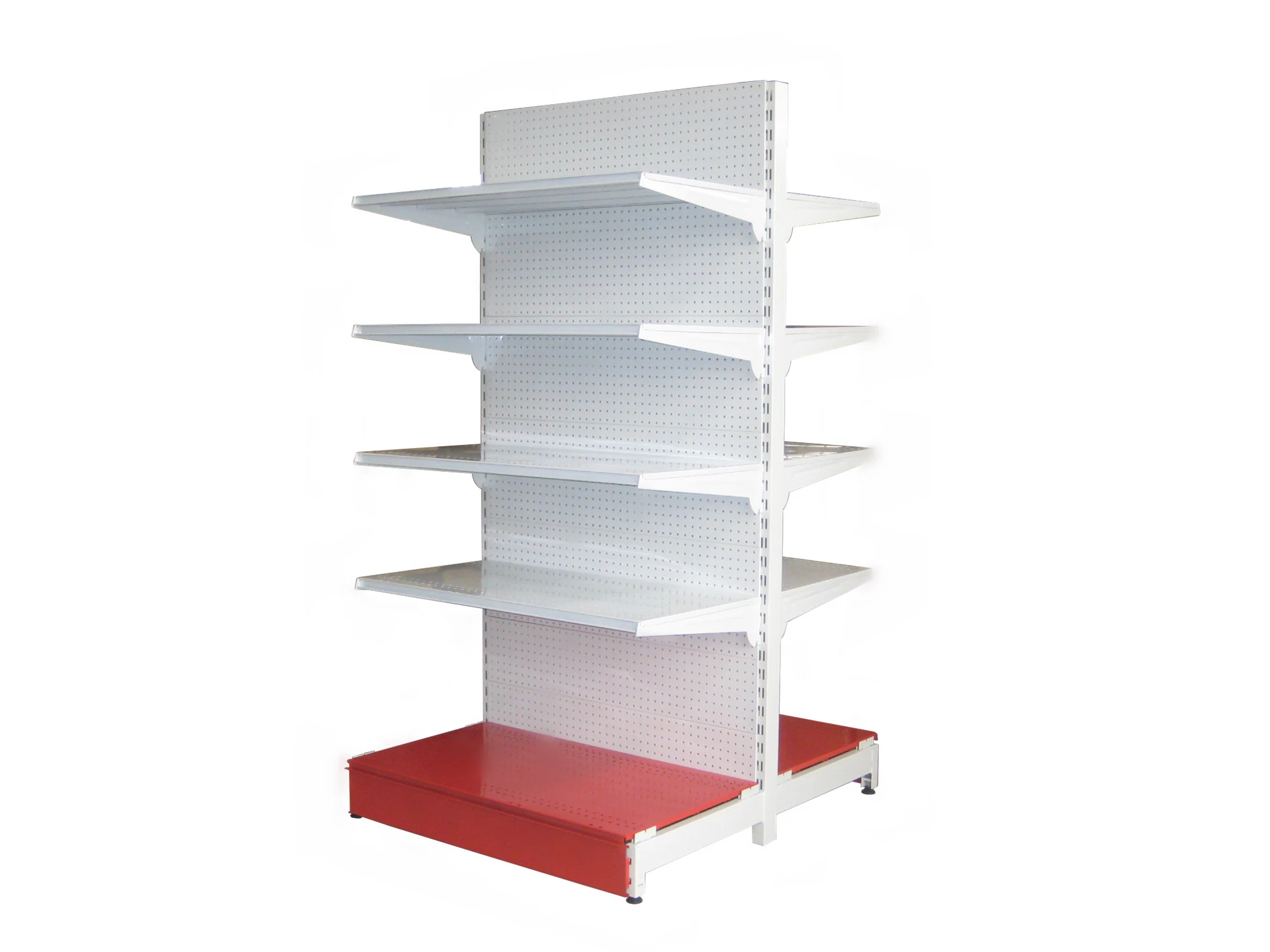 Store Display Supermarket Shelf Factory Direct Metal Steel Gondola Retail Display Racks Supermarket Equipment