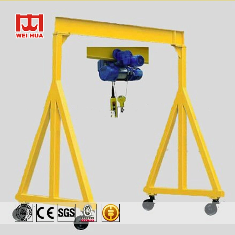 Manual Gantry Crane Small Hydraulic Gantry Crane Portable Mobile Gantry Crane