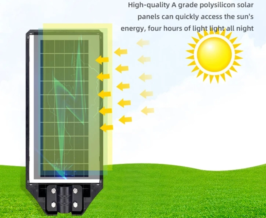 Waterproof IP67 LED Manufacture Battery All in One Integrated Solar Street Light