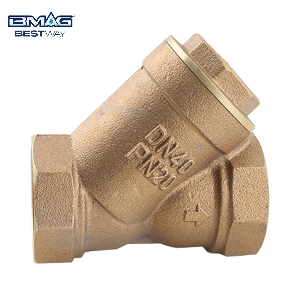 Bmag Bronze Y Type Strainer Valve with Stainless Steel Filter