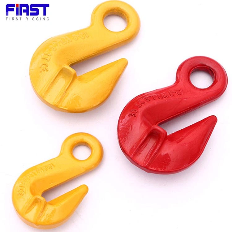 G80 Alloy Steel Eye Shortening Grab Hook with Wings for Factories