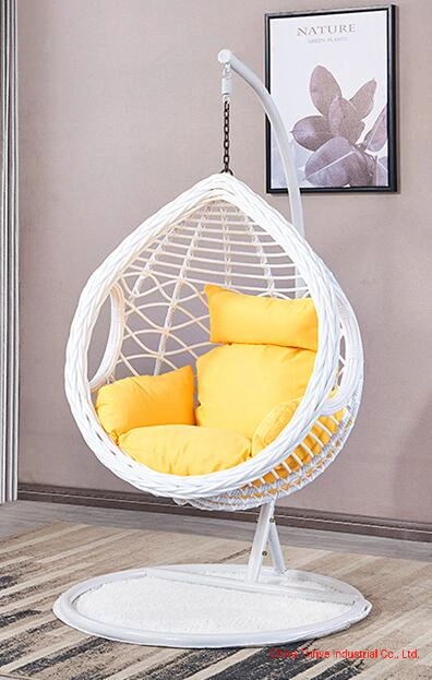 Hanging Basket Chair Outdoor Front Porch Furniture with Stand