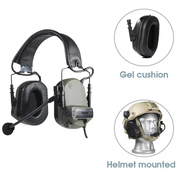 Tactical Communication Hearing Protection Headset Ear Buds