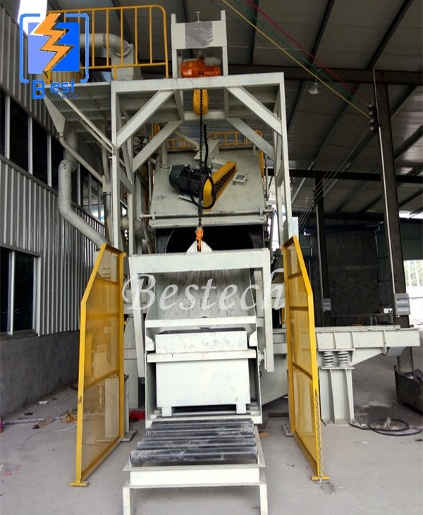 Auto Tilt Drum Shot Blasting Equipment Machine/Abrator