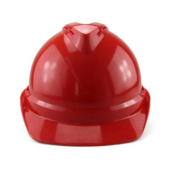 Factory Safety Helmet Press Ratchet Type Adjustment Head Protection Construction Knob Hard Hat with Vent