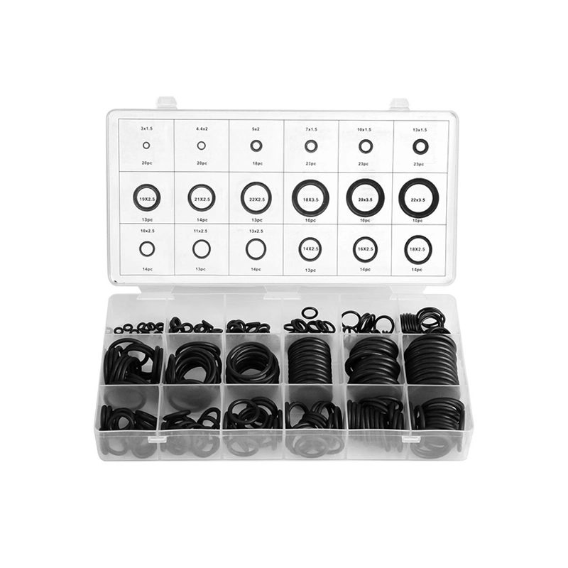 Rubber O-Ring Kit 30 Sizes 386 PCS 5c Oring Box Standard Industrial Ring Assortment