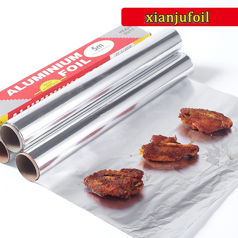 Heavy Duty Household BBQ Grill Oven Baking Barbecue Chicken Aluminum Foil Paper Roll