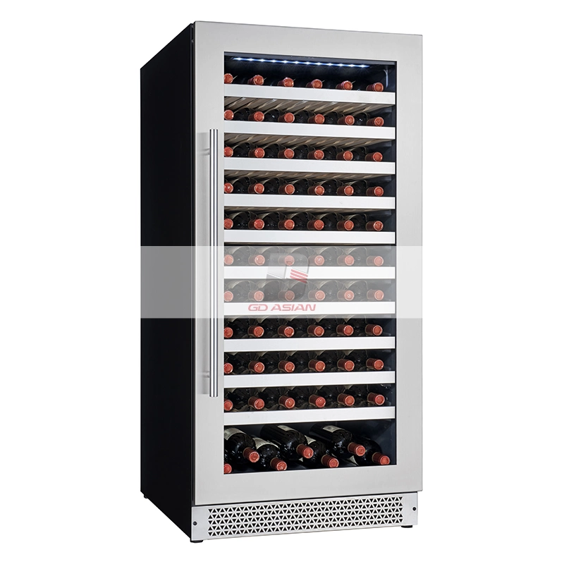 Réfrigérateur à vin de réfrigération commerciale autonome