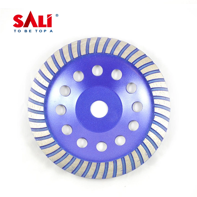 Sali Manufacture Sintered Diamond Turbo Cup Grinding Cup Wheel