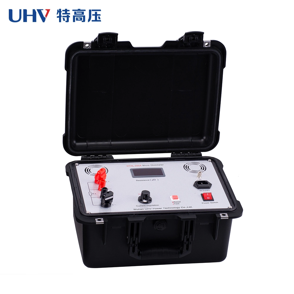 Hthl-200A Hv Switch Resistance Test 200A Contact Resistance Test Set