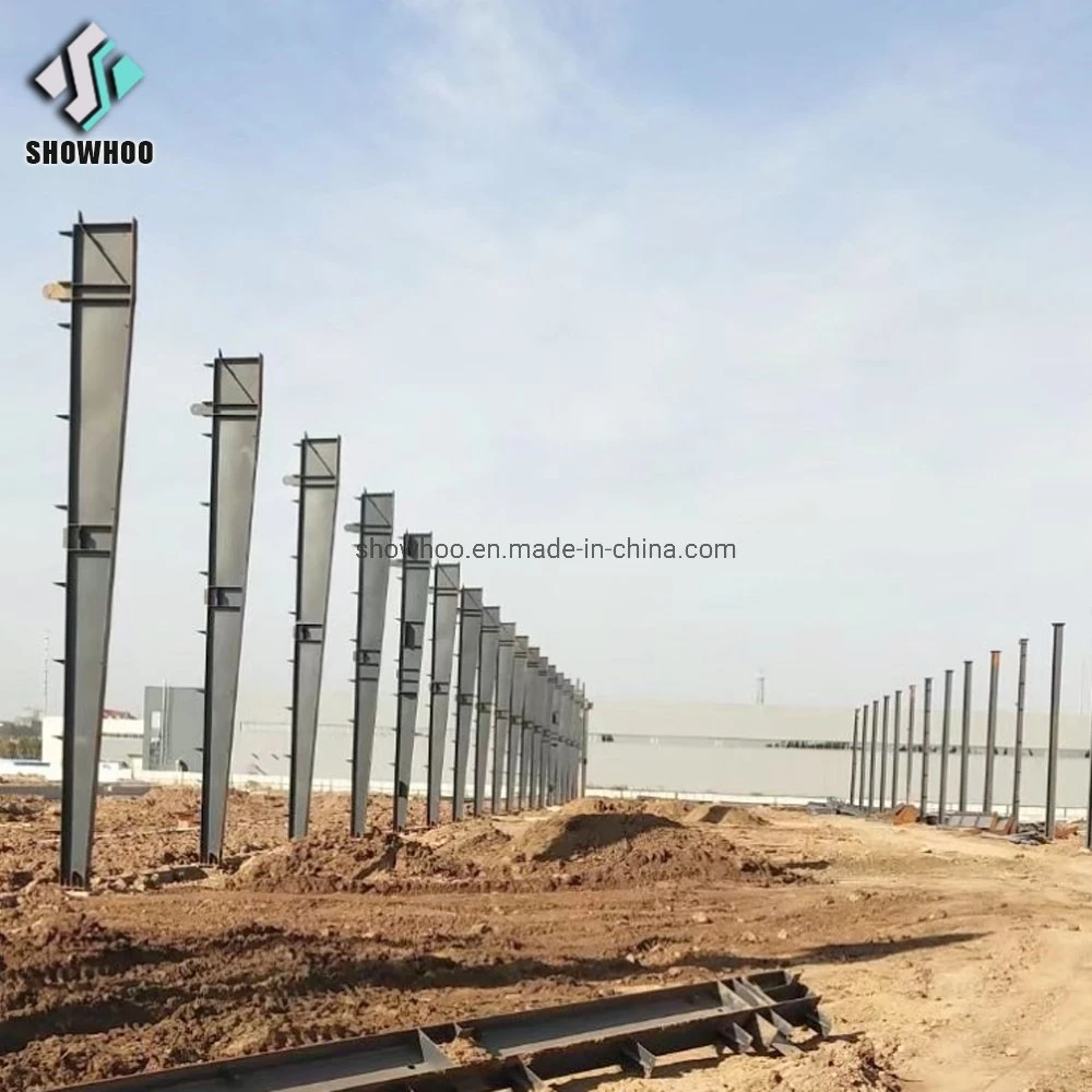 Construcción de metal Industrial prefabricada Modular aislado de almacén