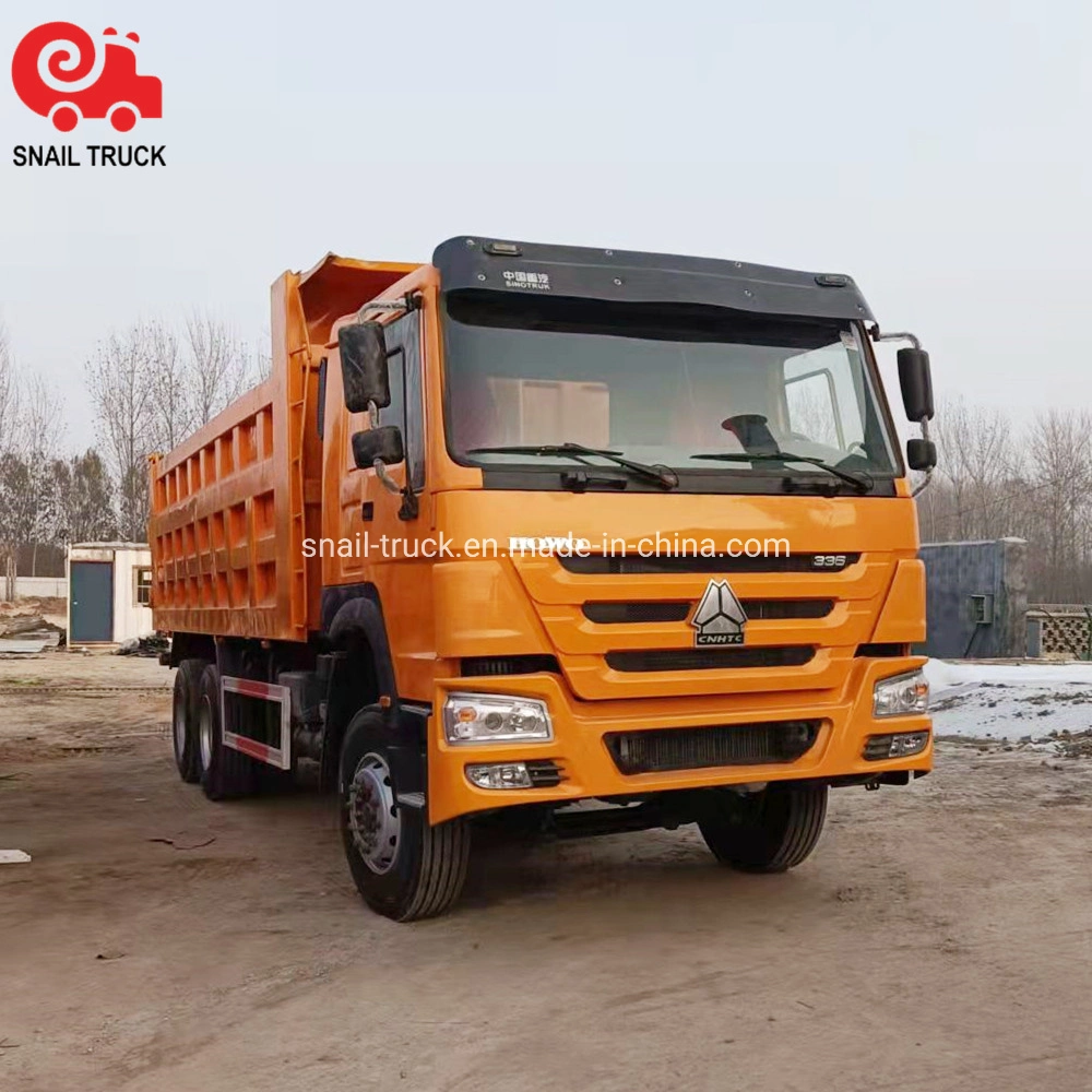 Second Hand 40ton 336HP Trucks 20cubic HOWO Dump Trucks Heavy 6X4 Model Tipper Truck