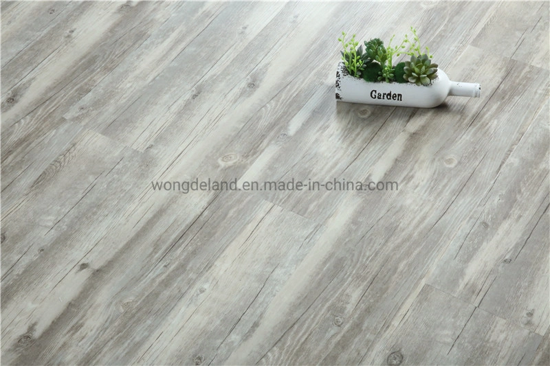 Sperrholz Holzmaserung verschleißfeste PVC WPC Vinyl Klicken Sie auf Bodenbelag
