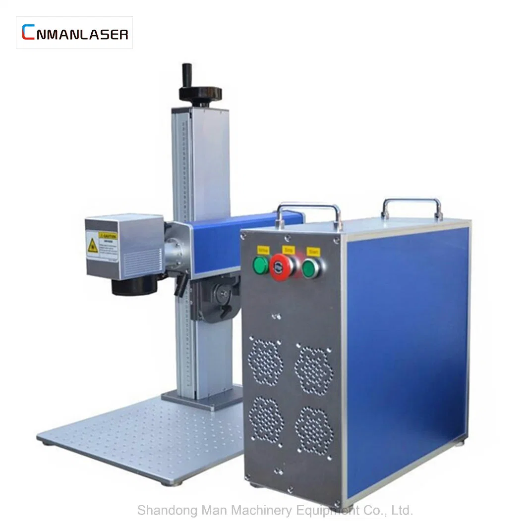 Jewelry Ring Code Logo Metal Nonmetal Portable Fiber Laser Equipment