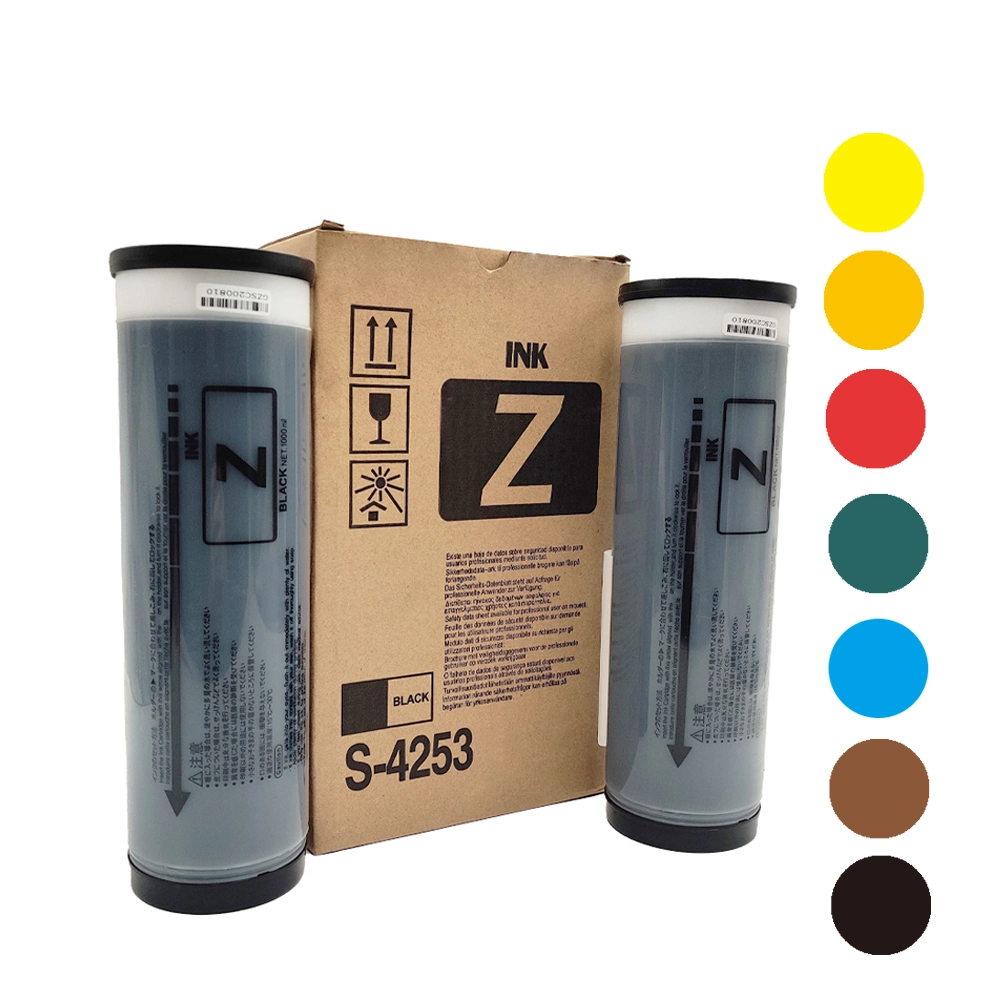 Compatible Rz/RV/Ez/Mz Duplicator Ink for Use in Riso Mz Rz Ez Duplicartors