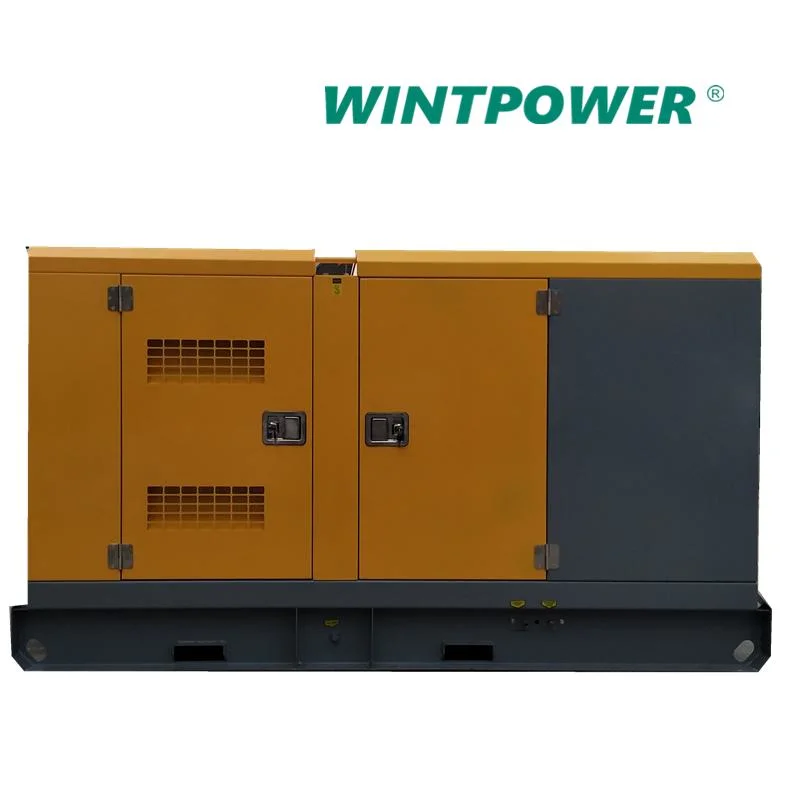 Canopy Typ Dg Super Silent Generator Silent Diesel Generating Silent Typ Genset Schalldichte Dieselgenerierung Schuppen Geräuscharm Wohn Industrie Werk