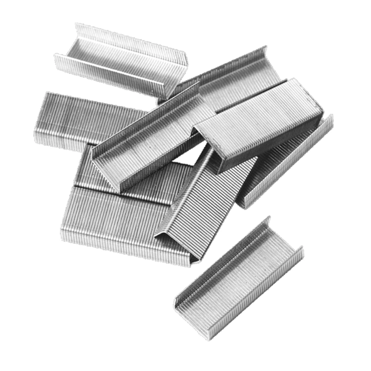 1/4" Narrow Crown Staples Galvanized for Office Book