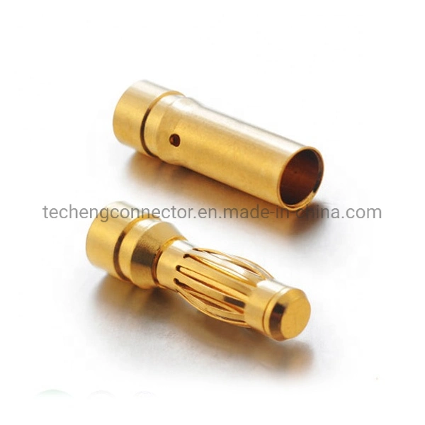 Banana Plug 2.0-8.0 Beryllium Copper Material Male Drum Spring Lantern Spring Crown Claw Spring Cage Connector