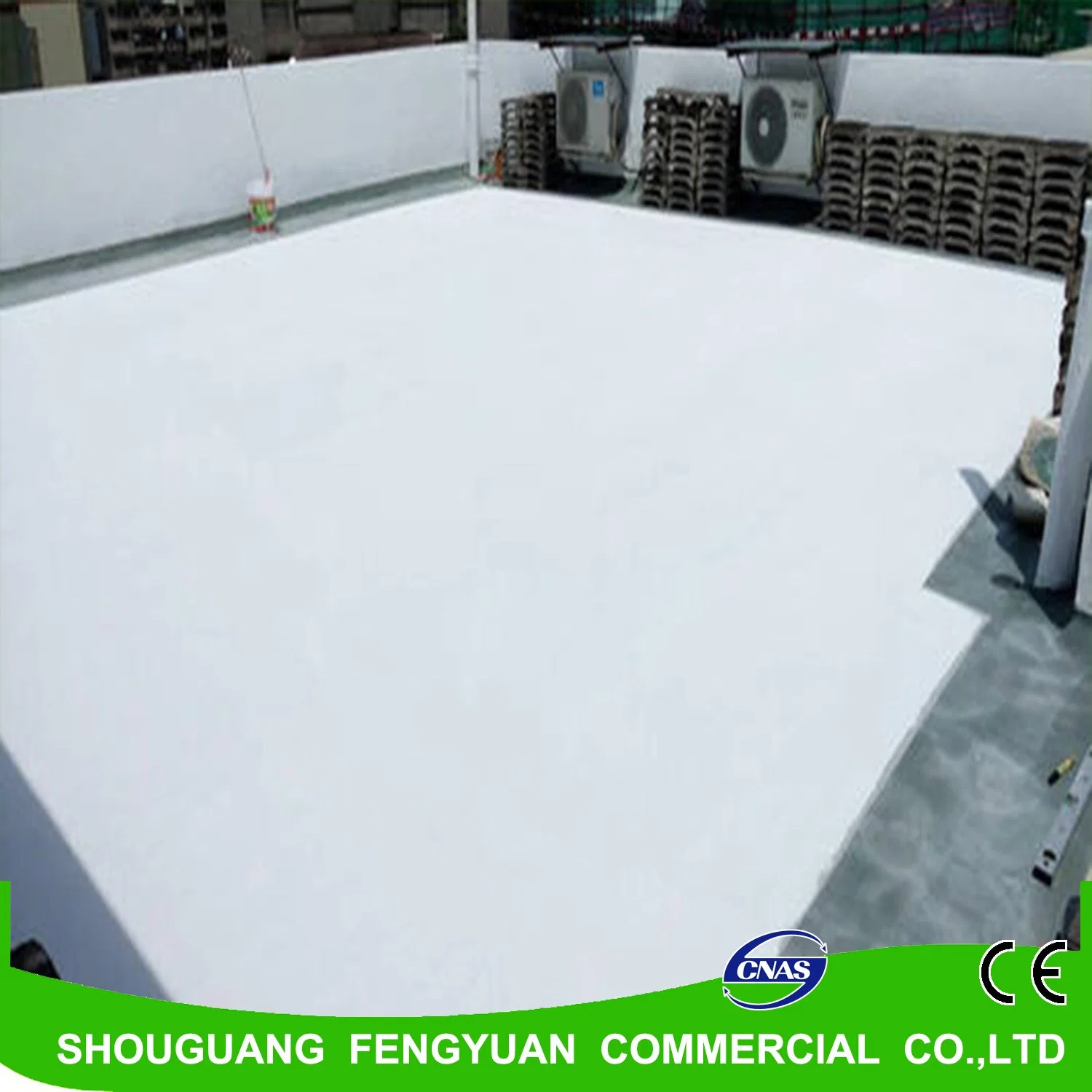 Thermal Insulation Reflective Lower Temperature Cooling Coating for Roof Wall Equipment