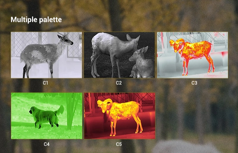 Day and Night Scanning Locating Target Thermal Spotting Monocular