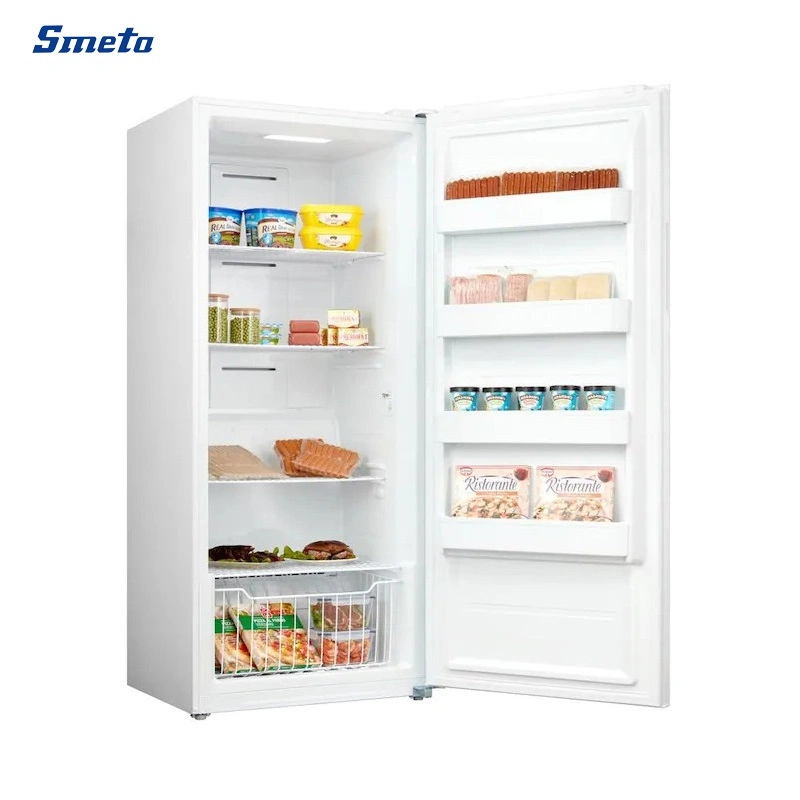 Smeta 21cu. FT. 594L Inicio Convertible vertical vertical blanca congeladores refrigerador