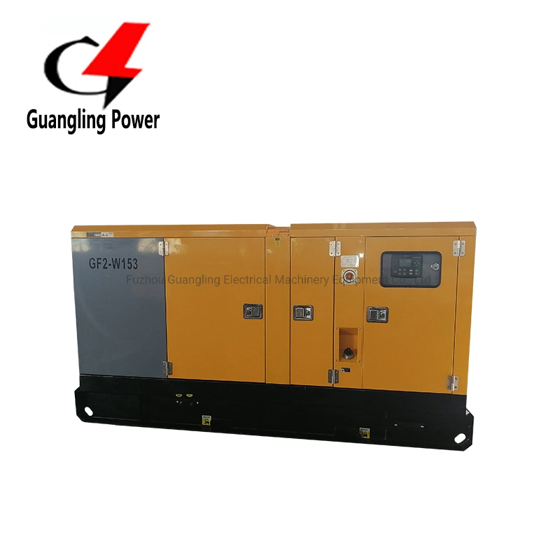 125kVA 100kw Three Phase Water-Cooled Soundproof Genest Automation Type Electric Generation Set