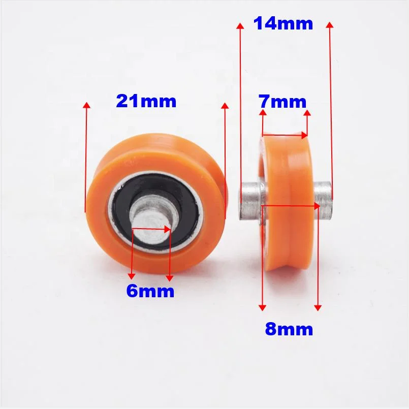 Nylon/Plastic/PVC/PU/POM Cable Roller Guide Cabinet Sliding Door Roller