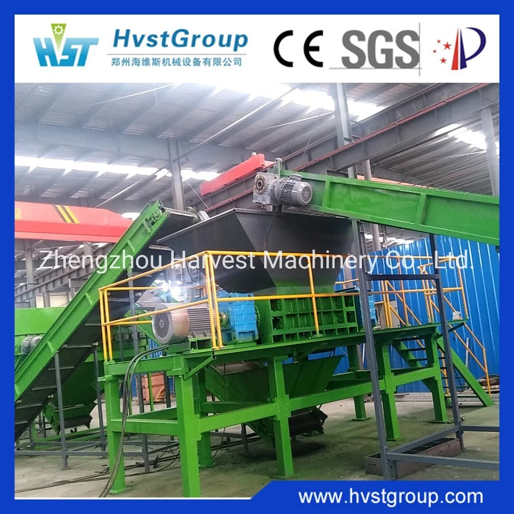 Waste Car Tyre Recycling Machine Scrap Tire Production Line to Rubber Powder