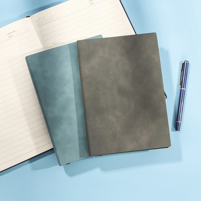 Cute Journal Notepad Luxury Office Planner Notebook avec logo imprimé Pour cadeau