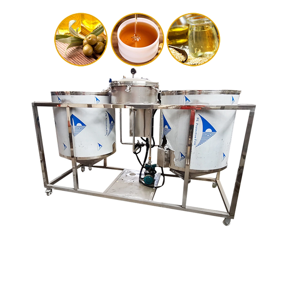 Vegetable Palm Kernel Sunflower Oil Press Mill Processing Machine Palm Oil Refinery Machine