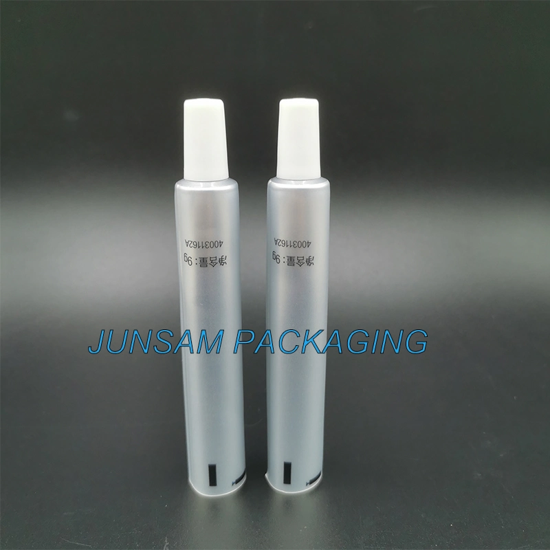 Long Nozzle Laminated Tube Packaging with Screw White PP Cap