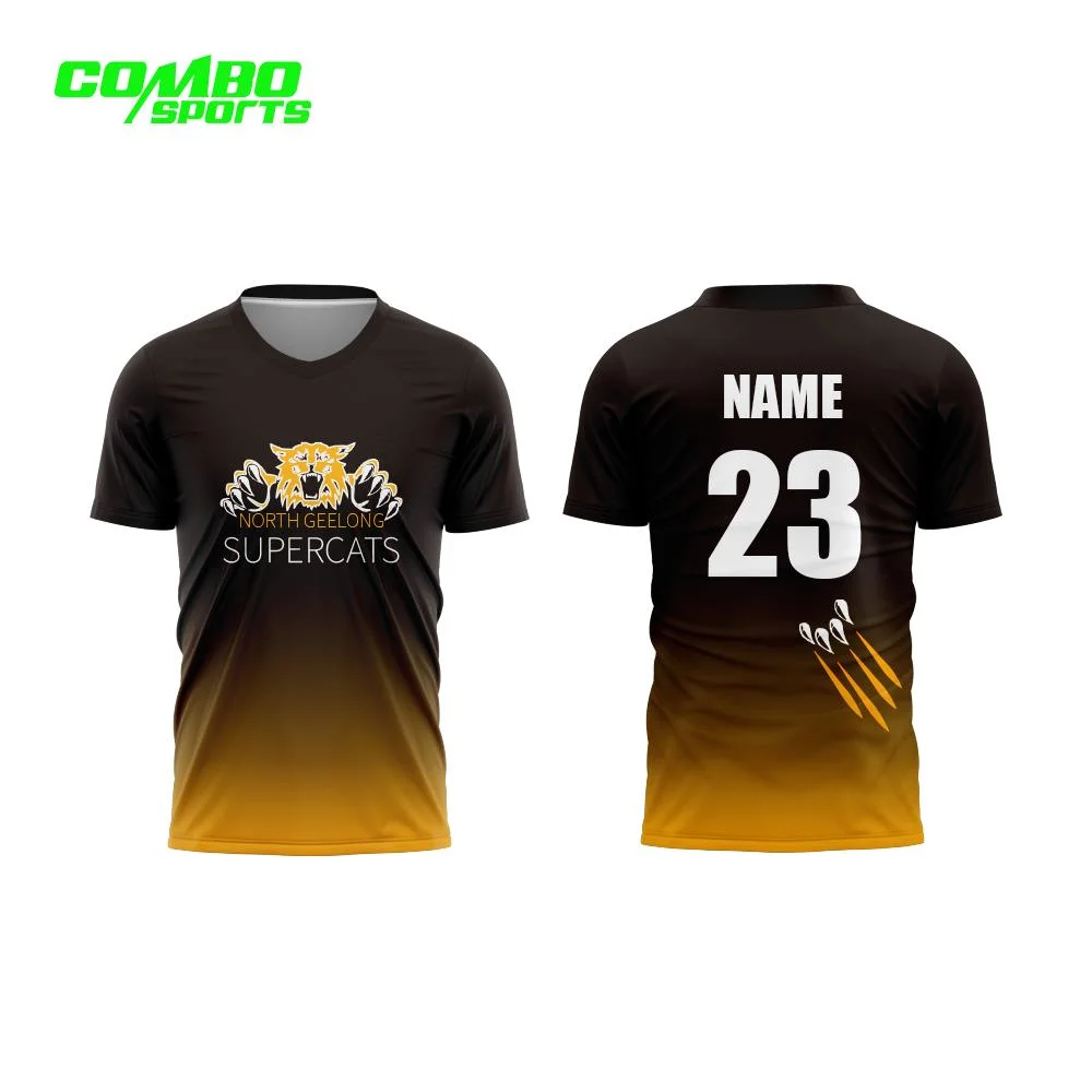 Customized Sublimation Soccer Uniforms Away and Home Repreve Footabll Shirt